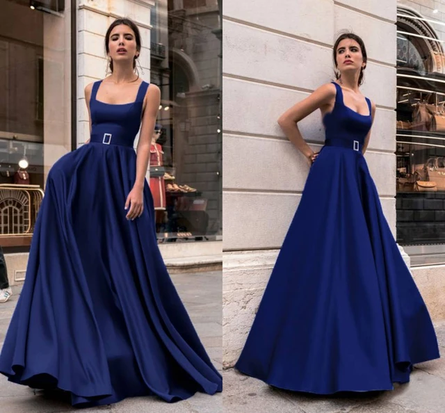 Dark Blue Tulle Long Formal Dress, Navy Blue Evening Dress Prom Dress on  Luulla