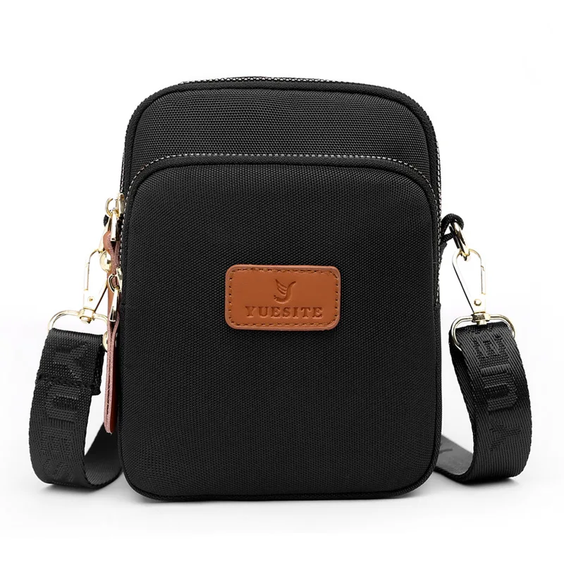 

Summer New Fashion Small handbag 9 Colors 3 layers Waterproof Mobile bag Trend Mini cross bag High quality Brand Bag small