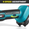 18V Cordless Oscillating Multi Function Tool Electric Saw Trimmer/Shovel/Cutting Machine Woodworking Tool For Makita 18V Battery 5