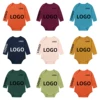 2025 Newborn Unisex Clothes Custom Bamboo Fiber Long Sleeve Baby Romper Infant Pajamas Boy Girl Jumpsuit Costume Body Suit 4