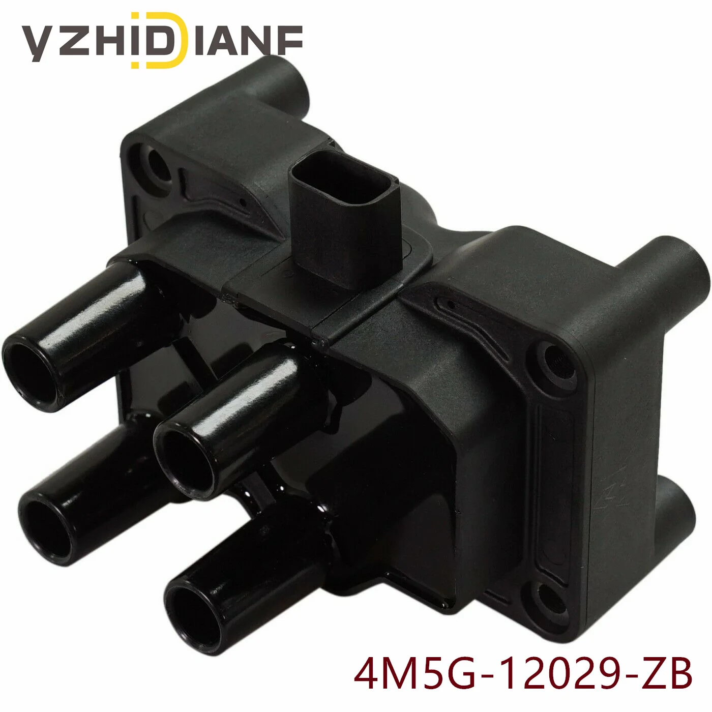 

1x 4M5G-12029-ZB 4M5G12029ZB Ignition Coil For Ford- B-max C-max Fiesta- Focus- Mondeo- IV Mazda- 2 Volve- C30 S40 V50 1.4L 1.6L