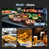 INKBIRD IHT-21K 0.5s Ultra Fast Reading Meat Thermometer 500mAh Rechargeable Home Food Thermometer for Cooking,BBQ,Milk,Brewing 6