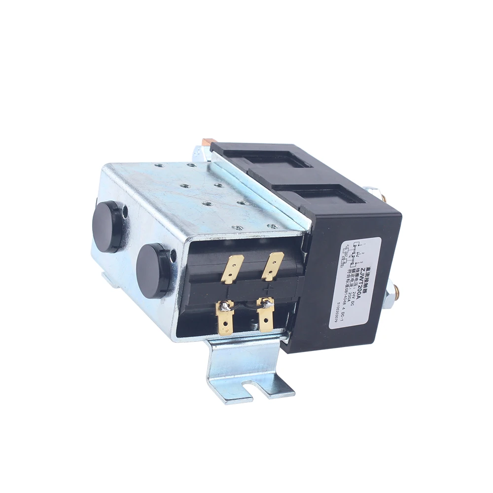 ZJWT200A DC182 CZWT200A 2NO2NC 2SPDT 12V 24V 36V 48V 60V 72V DC 정방향 역방향 접촉기, 지게차 그랩 차량 윈치 모터