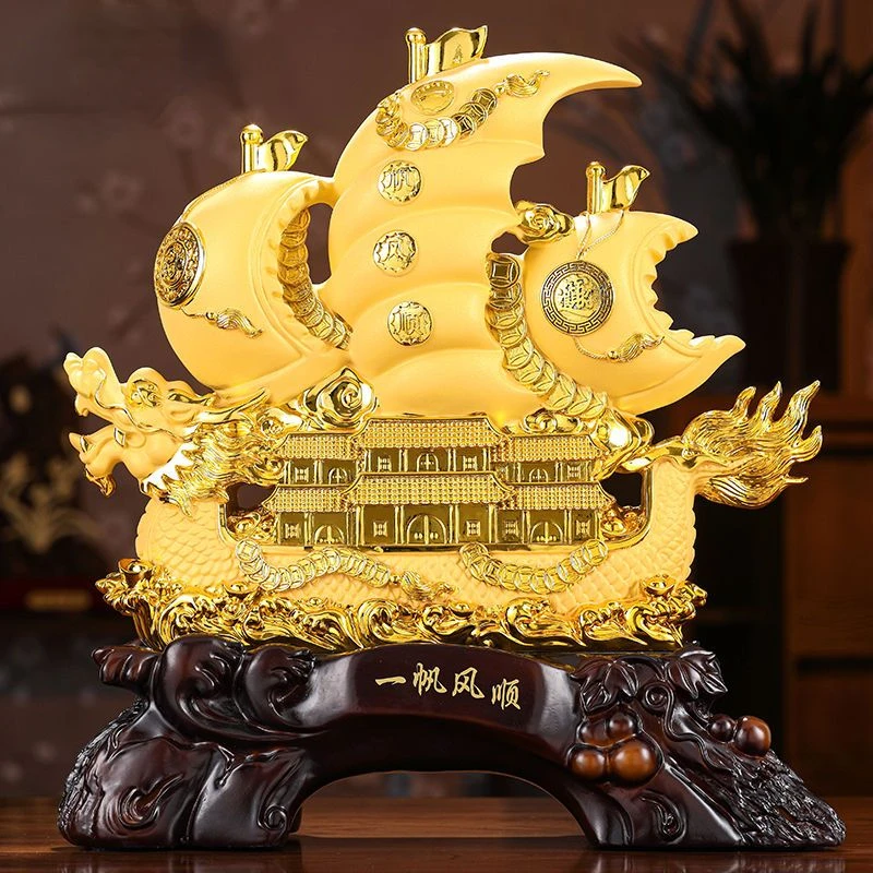 

Smooth Sailing Boat Decorations Housewarming Relocation Gift Giving Boss's Office Financial Attraction Decoration Home