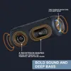 WISETIGER P3 Portable Bluetooth Speaker 30W Outdoor IPX7 Waterproof Bass Boost Sound Box TWS Dual Pairing BT5.3 RGB Lights 4