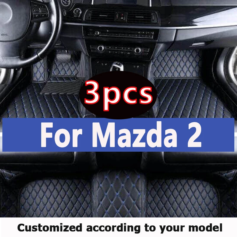 

Автомобильные коврики для Mazda2 Mazda 2 Demio Toyota Yaris R DJ DL 2015 ~ 2022, кожаные коврики, коврики, детали интерьера, автомобильные аксессуары