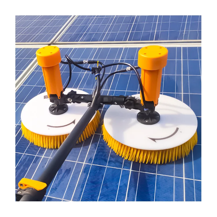 

High Quality Supplier Solar Photovoltaic Cleaning Brush Best Solar Panel Cleaning Robots For Sale Pv Cleaning Robot