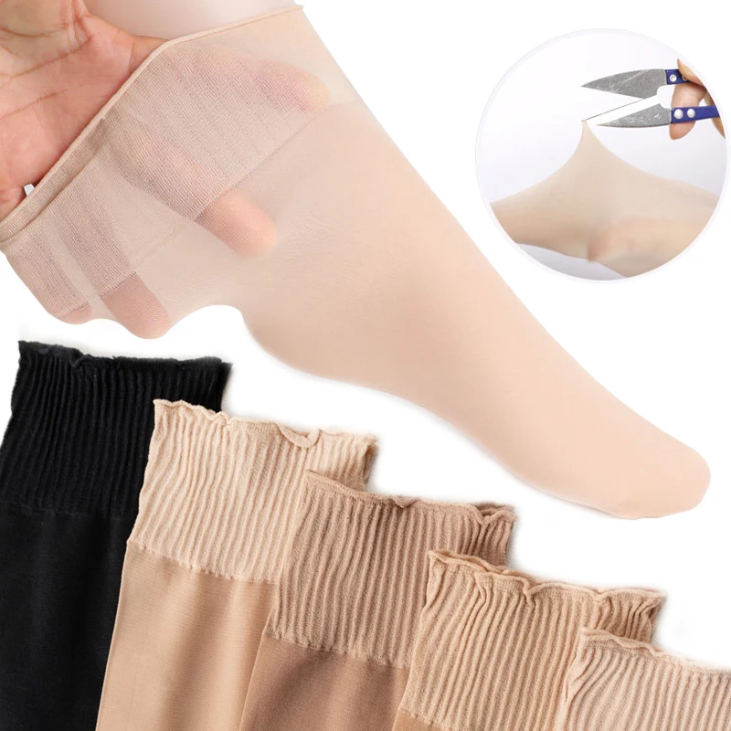 

10 пар, ультратонкие летние короткие носки