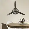 Retro Industrial Style Aircraft Propeller Wrought Iron Art Wall Hanging Ornaments Bar Internet Cafe Decoration 3