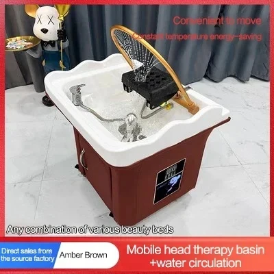 Beauty Shampoo Beauty salon chair Hair Wash Chair Shampoo sink Spa Basin lavacabezas barbershop furniture