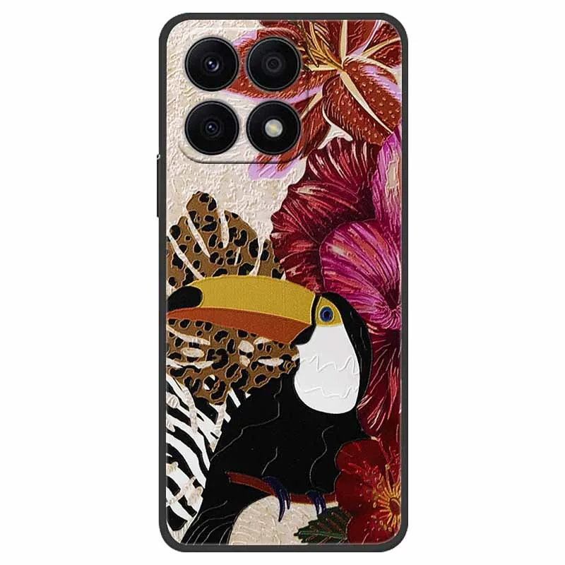 3D Relief Embossed Soft Silicone Phone Case