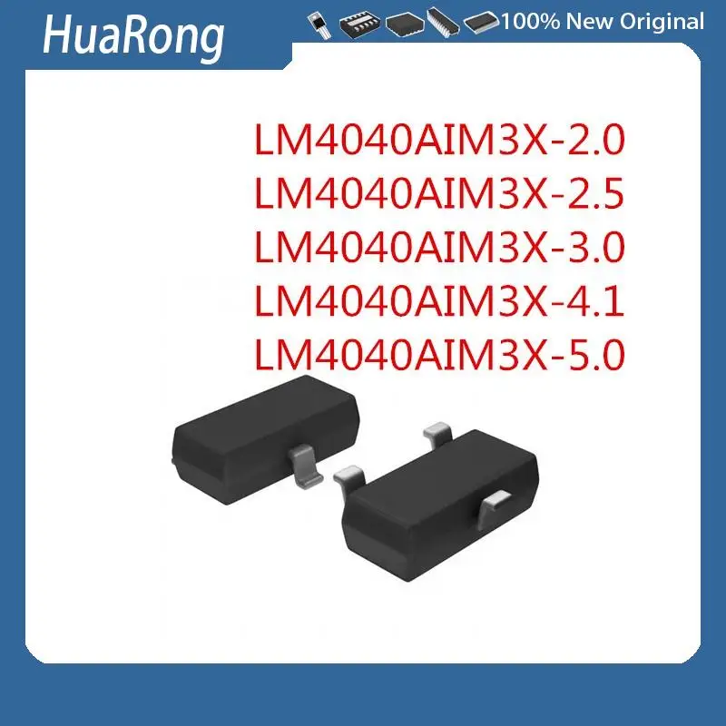 

50 шт./партия LM4040AIM3X-3.0 AIM3 2,0 2,5 4,1 RJA R2A RKA R5A R4A SOT-23 74LVC1G04GW SOT-5,0