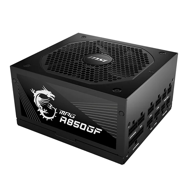 Msi 850W Psu Modulo Completo Alimentatore Pc 80Plus Supporta Rtx3060/3070/3080 Mpg A850Gf