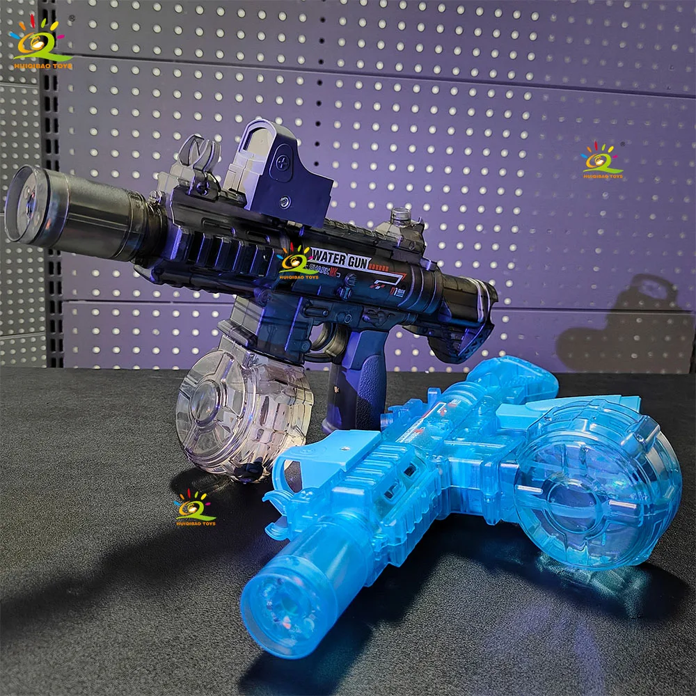 HUIQIBAO Elektrisch Spuitpistool Simulatieapparaat Grote Capaciteit Automatische Continue Watersproeier - Kinder Zomer_voghion.com