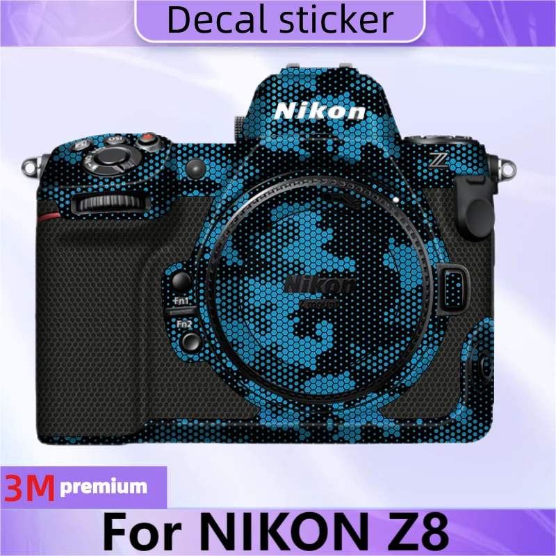 Per Nikon Z8 Adesivo Per Fotocamera Decalcomania Protettiva Per La Pelle Pellicola Avvolgente In Vinile Rivestimento Protettivo Antigraffio Z 8