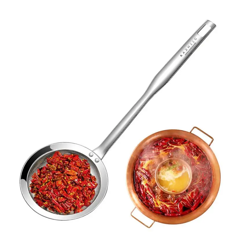 

Multi-functional Filter Spoon Hot Pot Filter Soup Skimmer Spoon Mesh Percolator Strainer Fat Oil Skim Grease Foam Kitchen Tools