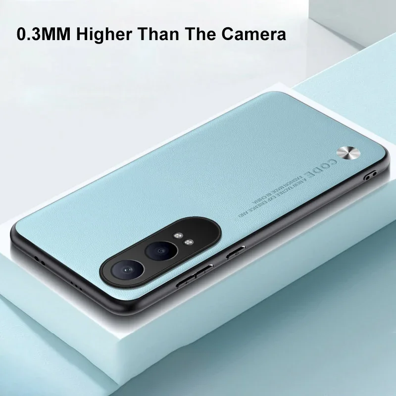 Premium PU Leather Silicone Hybrid Phone Case - Luxurious Full Protection Back Cover