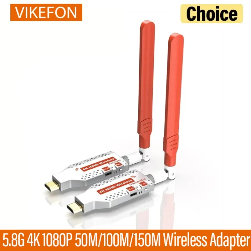 4K 150M HDMI-Compatible Video Wireless Transmitter Receiver/Extender