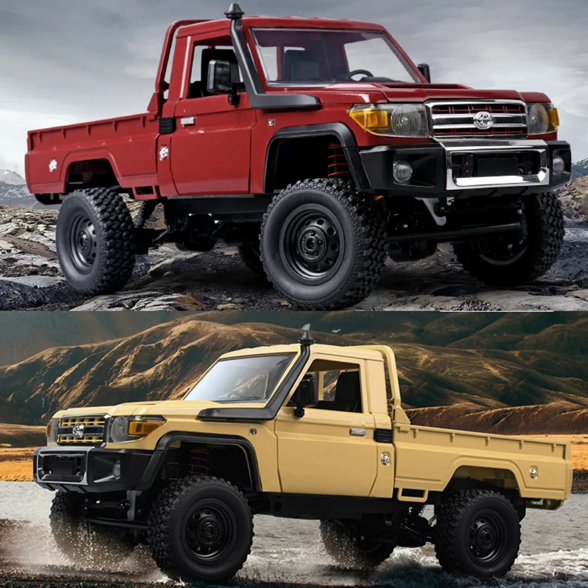 MN82 RC Climbing Off-road Vehicle 1/12 4WD Simulation LC79 Remote Control Pickup LED Lights Boy Remote Control Car Toy RC Cars Trucks