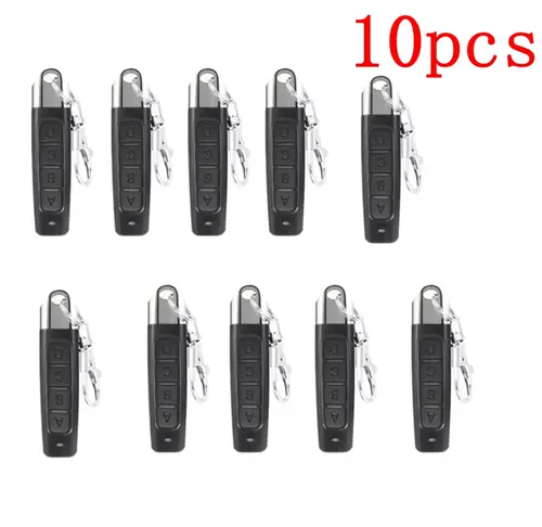 1-50PCS 433mhz Remote Control Duplicator Universal Remote key Copy Clone Replacement Garage Door Keychain RF 433Mhz Transmitter - Image 9