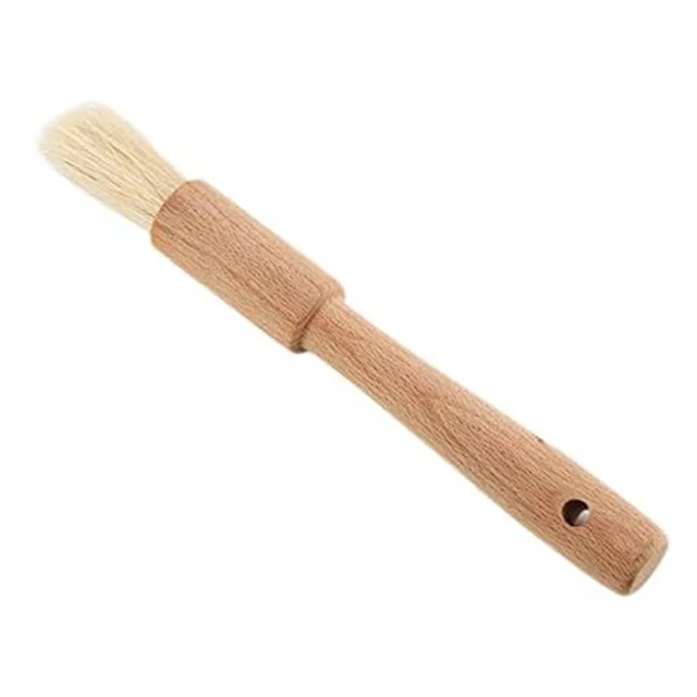 Pastry Brushes For Baking Egg Wash Brush Wood Horsehair Wooden