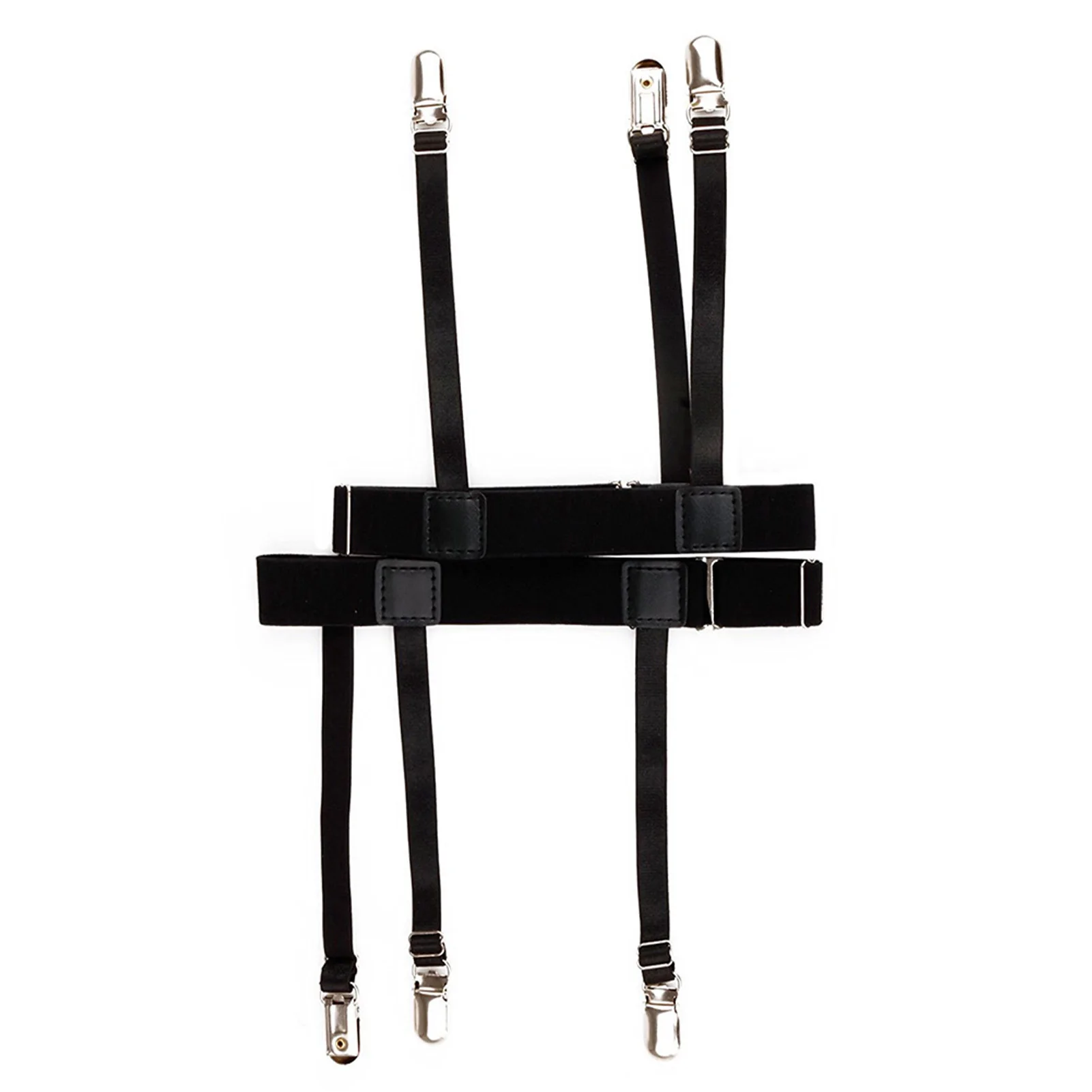 Shirt Stays Clips Women Comfort Hidden Suspender Belt Shirt Lock Straps Police and Military
