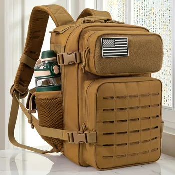 25L Gym Tactical Backpack for Men Molle Hunting Daypack
