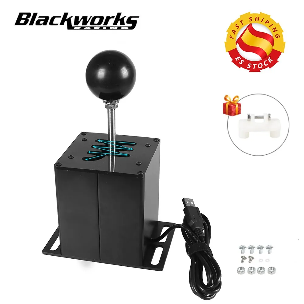 PC USB H Gear Shifter For Logitech G29/G25/G27/G920 For Thrustmaster T300RS/GT ETS2 Simracing Racing Game Shifter HB-1014