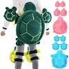 Skiing Hip Set Protection Cushion Shock Absorbing Protective Hip Pads Comfortable PP Cotton Tortoise Knee Pad for Snowboarding 1