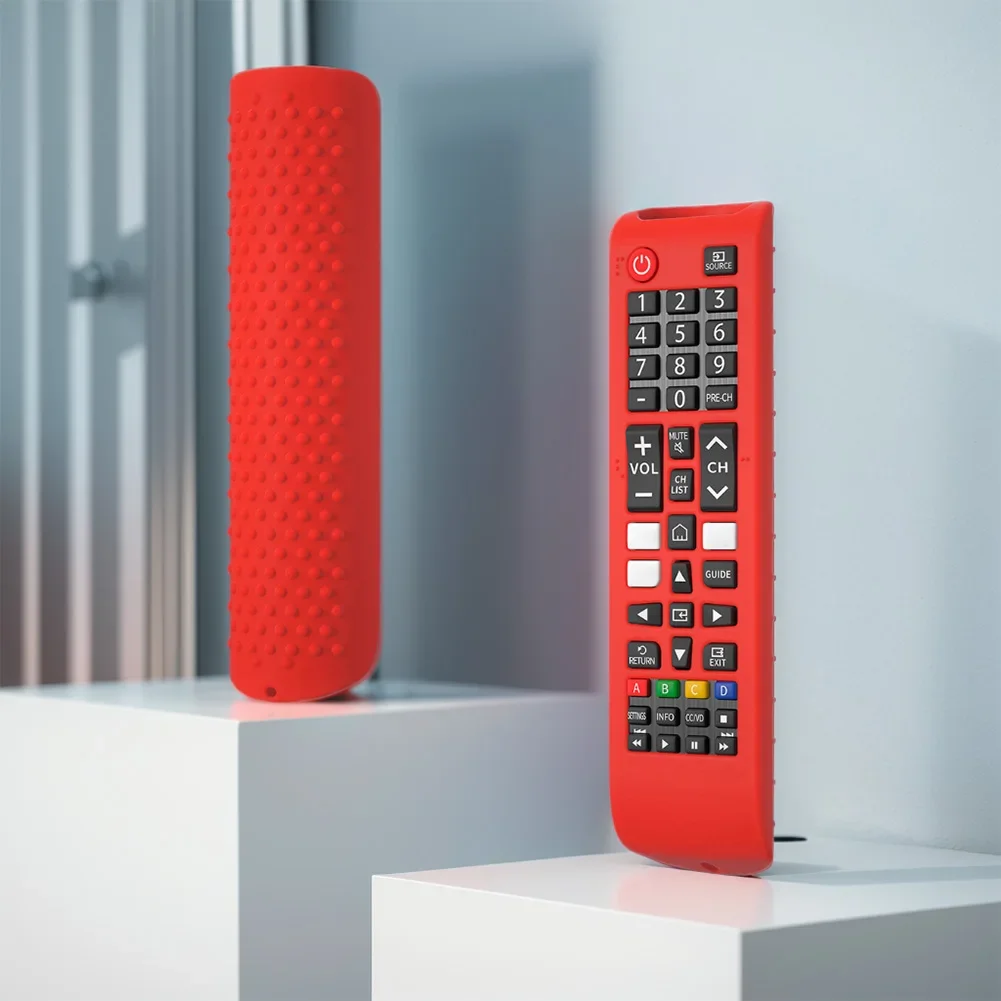 Silicone Protective Case Anti-Slip Remote Case Protective Controller Sleeve Skin for Samsung Smart TV Remote BN59-01315A 01315B