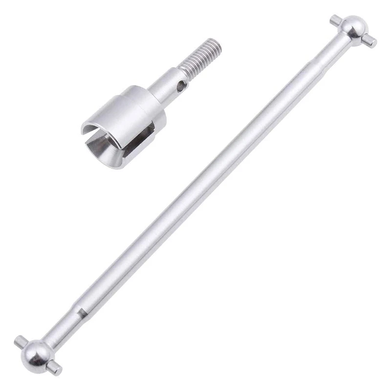 New-08029 Dogbones 89.5Mm & Stub Wheel Axle 02033 Drive Shaft For 1/10 Redcat HSP Exceed RC Car Truck Replacement