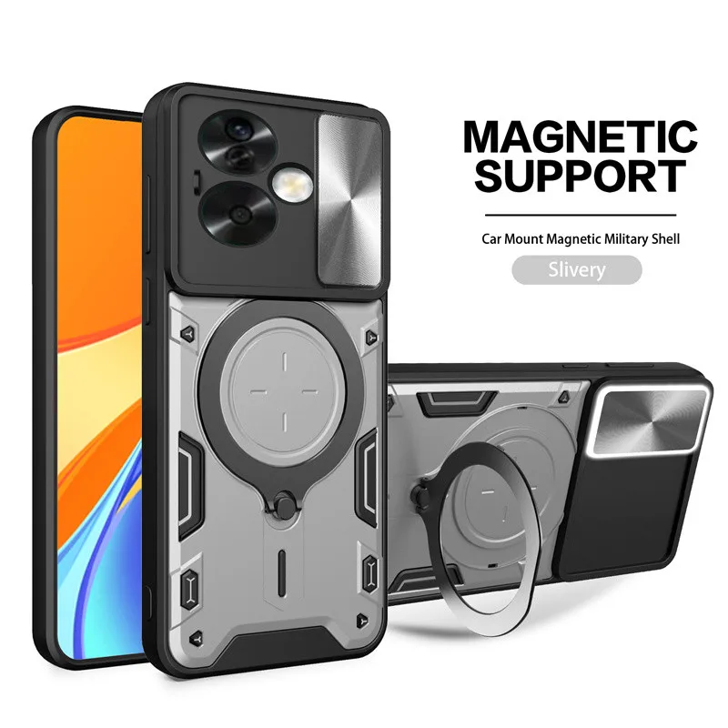 Shockproof Kickstand Protective Cover with Lens Protection