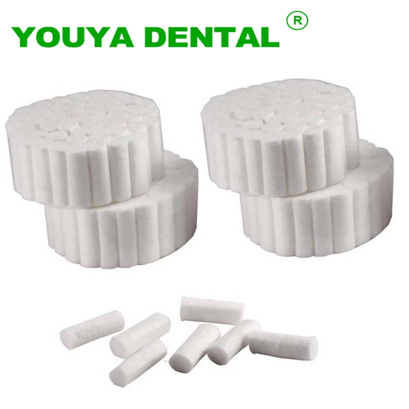 200pcs Dental Cotton Roll Disposable Medical Surgical Cotton Rolls High