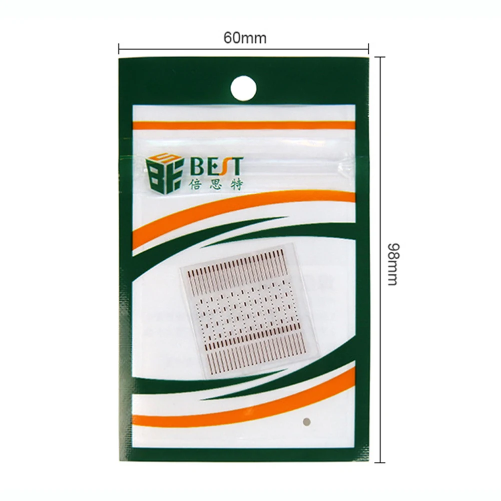 208 Dots Repairing Spot Soldering Lug Solder Piece Rework Pad Jumper Wire Welding Point Board Repair Tool for Phones BGA PCB Pad