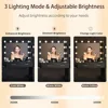 Makeup Vanity Desk with Mirror and Lights, Makeup Vanity with Lights & Charging Station, Dressing Table Vanity Set Table 4