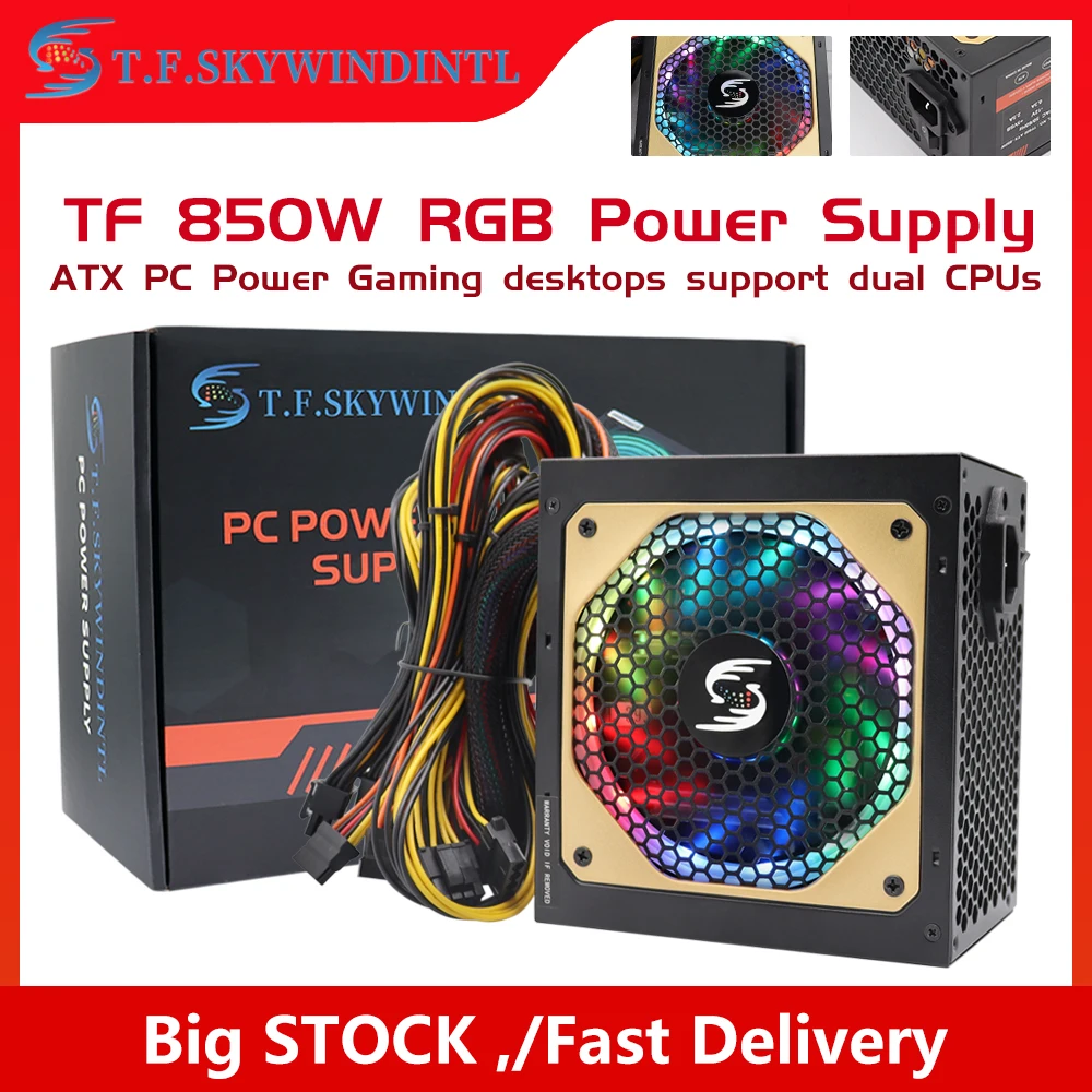 Computer Power Supply 500w Rated Max 750w Atx For Pc Gaming 120 Mm Fan  Desktop Chassis Fuente De Alimentacion - Pc Power Supplies - AliExpress