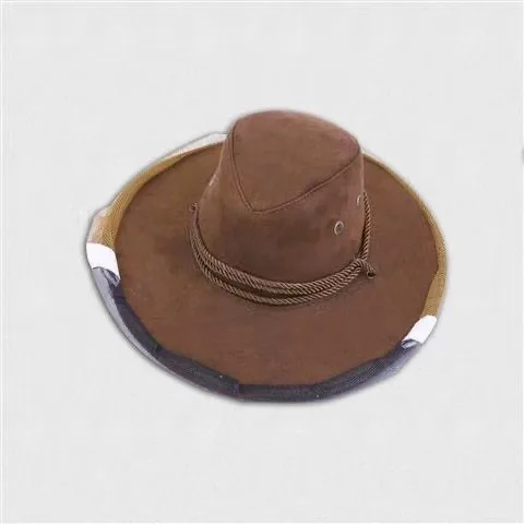 1PC Beekeeping Cowboy Hat Beekeeping Protector Cap Beekeeper Fly Insect Net Cowboy Comfortable Design Anti bee Hat