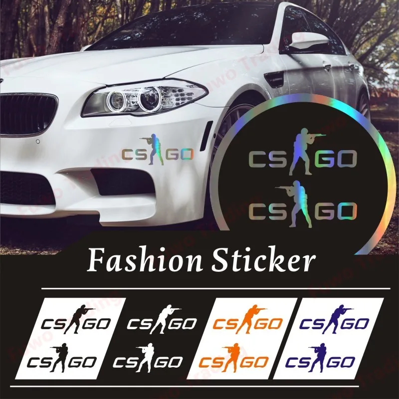

Personality Funny Car Stickers CS Go Vinyl Decal Surfboard Window Motorcycle Bumper Helmet Laptop Waterproof Decoration PVC
