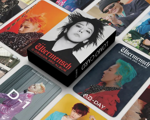 Kpop Album 55-Piece G-Dragon BIGBANG Kpop Photocard Set