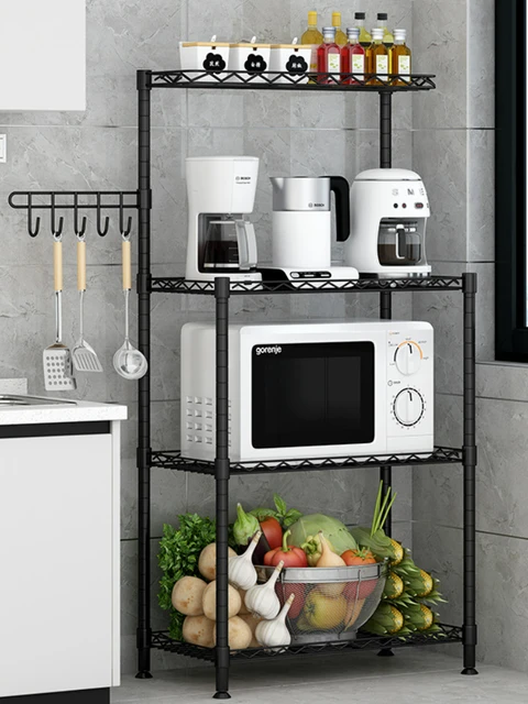 Multifunctional Floor Rack Kitchen Storage Shelf