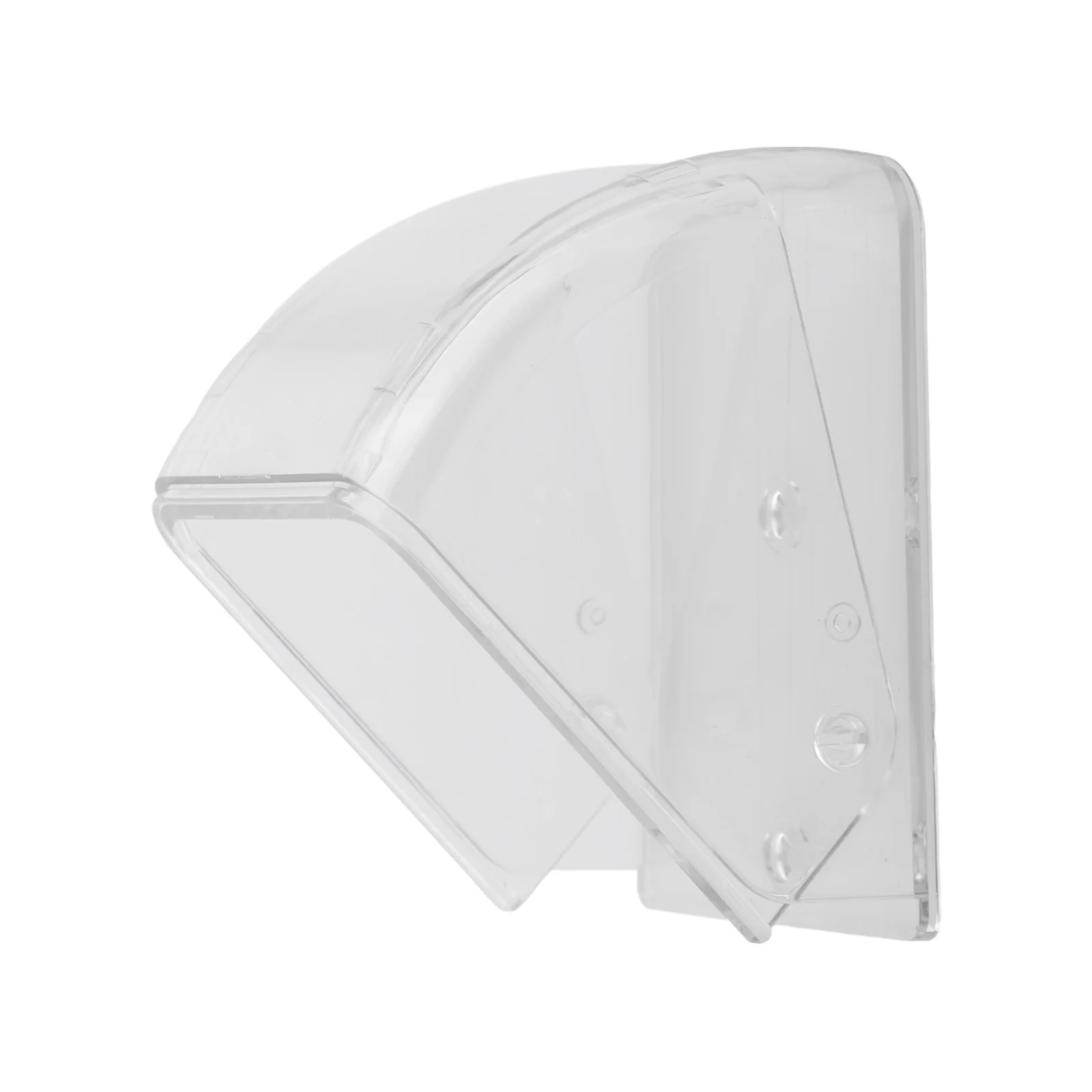 1pc Wireless Doorbell Cover Outdoor Waterproof Call Cover Transparent Protector Dustproof Door Ring Button Rain