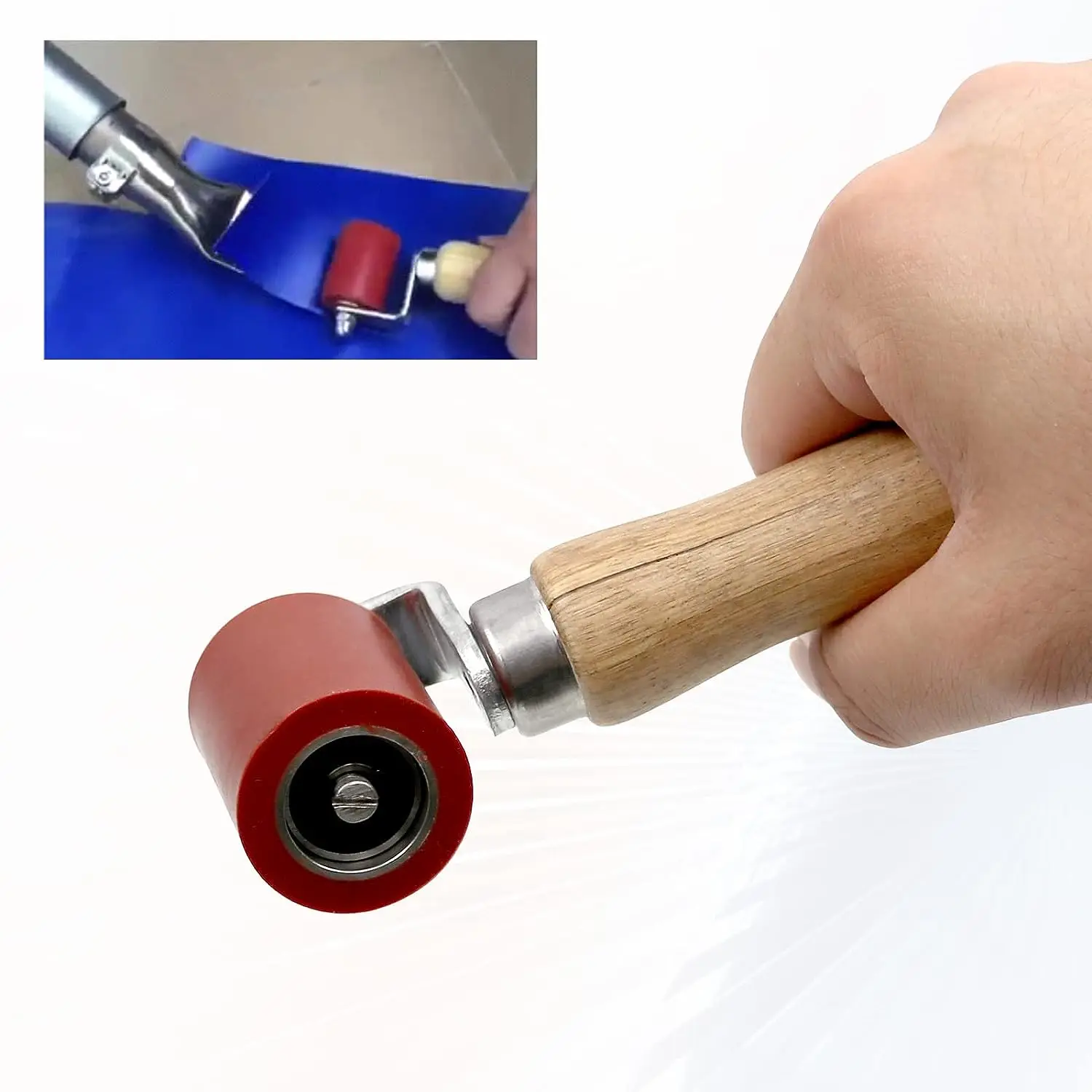Welding Handheld Roller 40mm Silicone Seam Roller High Temperature Resistant for PVC/TPO/EPDM Welding Tools Accessories 6