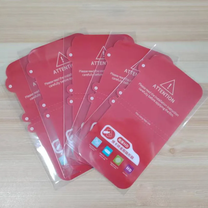 HD Clear Hydrogel Screen Protector Pack - 3pcs