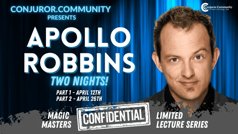 

CC Club Live от Apollo Robbins-Волшебные трюки