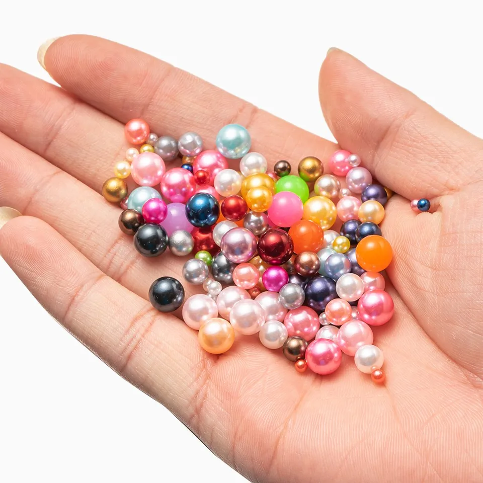 2000 Cuentas De Cristal Blancas 4mm – Perlas Para Pulseras, Collares Y Manualidades, Agujereadas