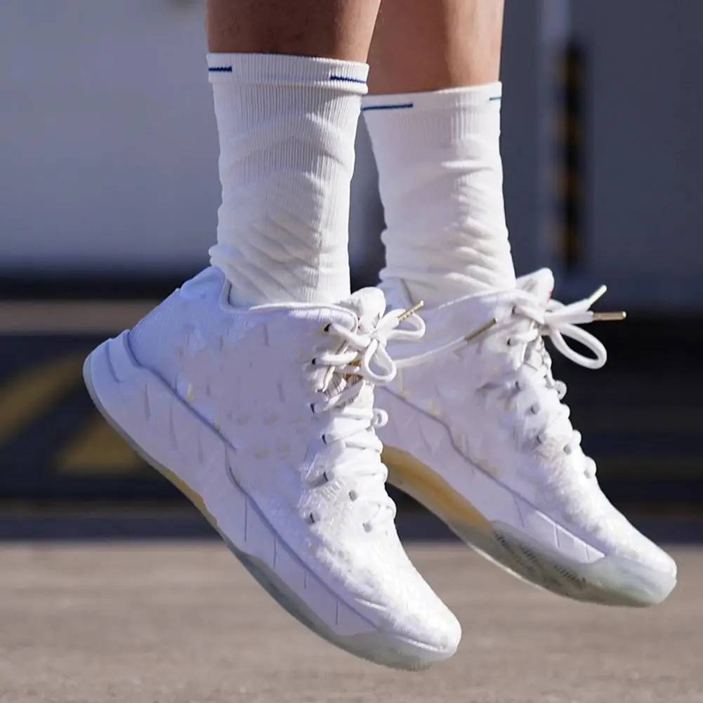 Description Picture 4 of itemMen Sports Sock Women Breathable Compression Crossborder Riding Basketball Cycling Knee Running High Hockey Biking Soccer S R3G0