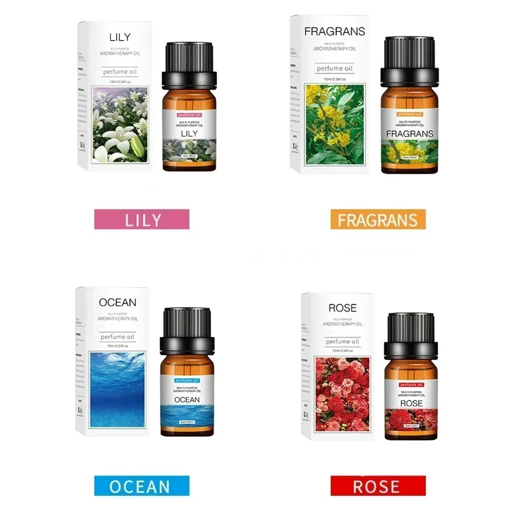 16 Kinds of Scent Pure Essential Oils Diffuser Oils LAVENDER TEA TREE LEMON ROSE OCEAN SANDAL WOOD EUCALYPTUS CHERRY BLOSSOMS plant essential oils,fragrance oil