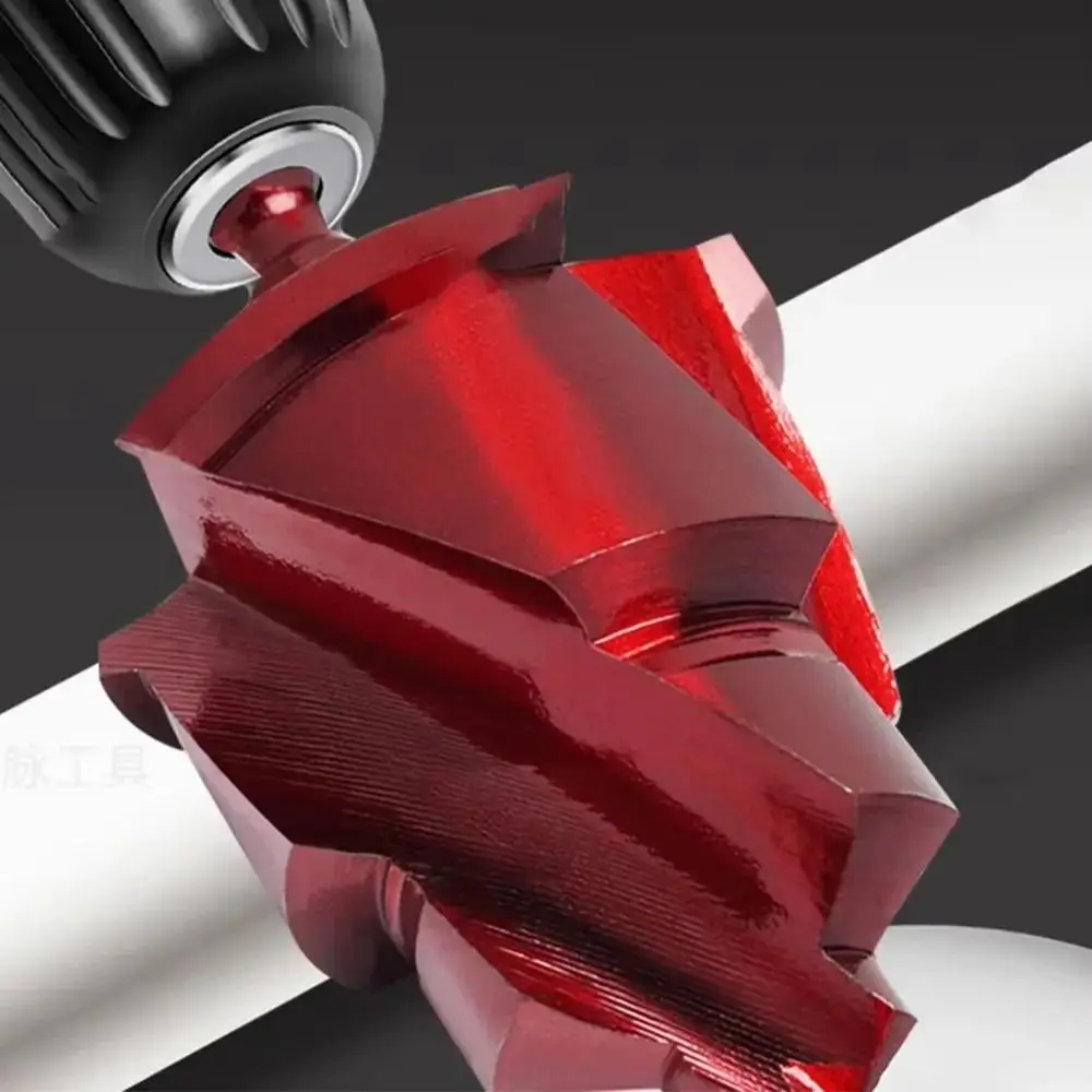 Spiral PPR Lifting Drill Bit 15-31mm Hex Shank Stepped Drill Bit High-Speed Steel High Hardness Water Pipe Expansion Drill Bit
