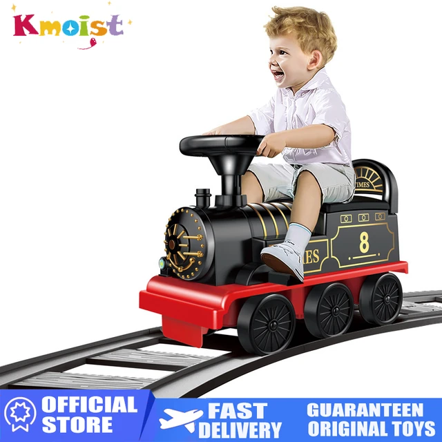 Trem Brinquedo A Pilha Trenzinho Eletrico Kids Com Trilho