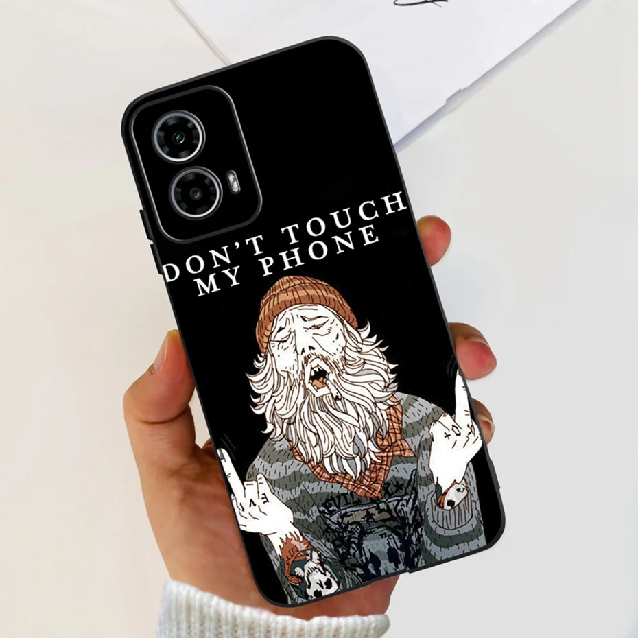 Cute Love Pattern Soft Silicone Phone Case - Stylish & Durable Back Cover